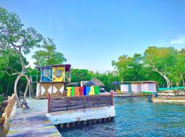 Arena Beach, campground in Tintipan Island