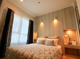 Condo The Zea Shiracha, hotel with parking in Ban Bang Phra