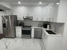 luxury & Spacious 2 bedrooms basement serviced apartment
