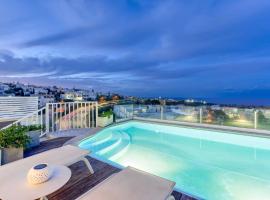 Pool Penthouse-Hosted by Sweetstay, hotel bajet di Is-Swieqi