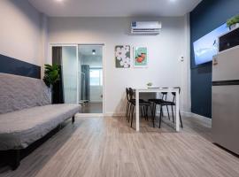 A2 Comfortable space wt Kitchen, apartamentai Bankoke