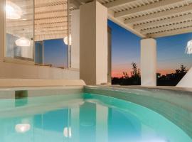 Aeolos Villas Sustainable Living, būstas prie paplūdimio mieste Agkidia