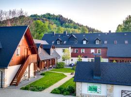 Apartmán-Hotel Jítravský Dvorec, feriebolig i Rynoltice