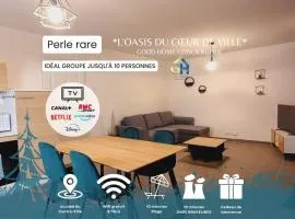 *l'Oasis du Cœur de Ville*Spacieux et moderne