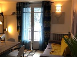 Bienvenue chez Celia et Nicolas, lejlighed i Saint-Étienne-de-Tinée