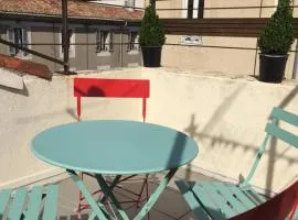 Rooftop appartement centre Arenes