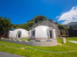 Cam Cam Dome House & SAUNA 豊岡海岸, cabaña o casa de campo en Minamiboso