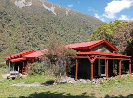 Rata Lodge Accommodation, vandrehjem i Otira