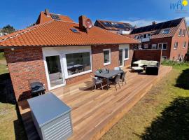 Bungalow Hasela mit Workation Juist, vacation home in Juist