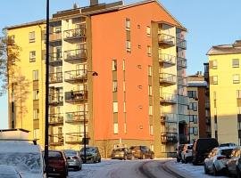 Tasokas 2 h + k + s S&ouml;derkullassa - huikeat n&auml;k&ouml;alat, barrierefreies Hotel in Sipoo