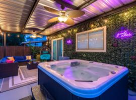 Gameroom, Bbq & Hot-tub By Lackland & Seaworld, hotel with jacuzzis in San Antonio