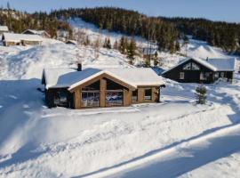 Ski inn-ski ut hytte i Aurdal - helt ny, hotel with parking in Aurdal