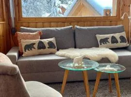 Meribel Centre La Chaudanne - ski in and out apartment - 3 bedrooms - 1 min to main ski lifts and 5 min to center of Meribel - newly renovated in Oct 2023 - Chalet l'Épervière
