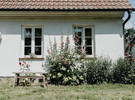 Gutshaus Krimvitz Ferienwohnung auf Rügen，普特布斯的有停車位的飯店