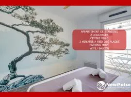 Le galet, appartement de standing, hyper centre, parking privé, à 100 m de la mer