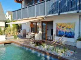 Studio 22, Terrasse,Pool,Sauna,Ofen
