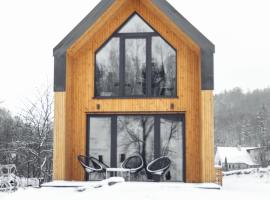 Hill & Chill Kudowa Zdrój - nowoczesne stodoły ze strefą SPA, balia, sauna