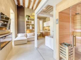 Luxury Suite - Jacuzzi et Sauna, апартамент в Арпежон