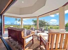 Hale Mele 2 with Panoramic Golf Course View, private Pool, Hot Tub, Golf Cart and E-Bikes