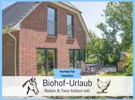 Bio Ferienhof Wichtelweide - Ferienhaus Luv - mit Sauna