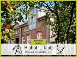 Bio Ferienhof Wichtelweide - Fewo Lavendel, apartment in Fehmarn