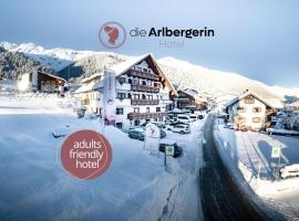 Hotel die Arlbergerin ADULTS FRIENDLY 4 STAR, hotel in Sankt Anton am Arlberg