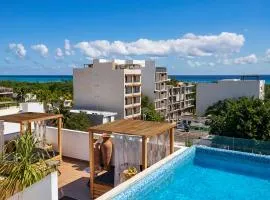 Terrasse Hotel Playa del Carmen