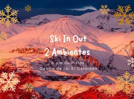 El Colorado Ski depto In Out 2 ambientes โรงแรมในฟาเรโยเนส