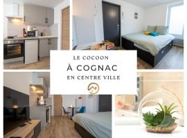 #Nouveau#Cocoon#Wifi#Parking#Biendormiracognac, alojamento para férias em Cognac