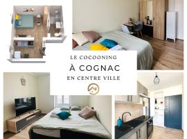 #Nouveau#Grand#Cocooning#Parking#Biendormiracognac, alojamento para férias em Cognac