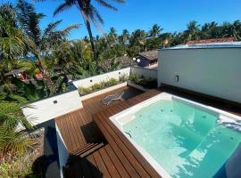 Casa de praia linda e confortável, hotel in Uruçuca