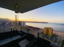 Departamento frente a la playa full amoblado, apartamento em Coquimbo