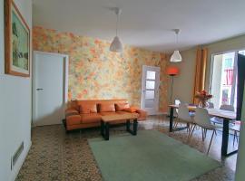 Art flat in center near to sea, holiday rental sa Blanes