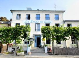 LOGIS Hôtel & Restaurant - Les Bords de Seine, hotel in La Roche-Guyon