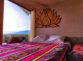 Titicaca Vista amanecer, hótel með jacuzzi-potti í Puno