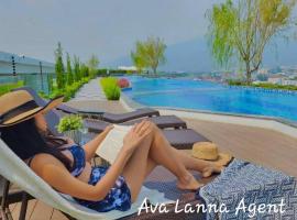 The AstraSkyRiver Luxurious 2 Full Bedroom Condo - 73 SQM, condo στο Τσιάνγκ Μάι