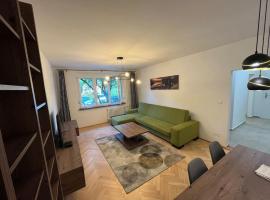 New spacious one-room apartment, cheap hotel in Prievoz