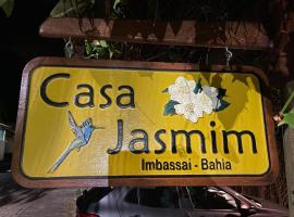 Casa Jasmim Imbassaí-BA ที่พักให้เช่าติดทะเลในมาตา เด เซาโจเอา