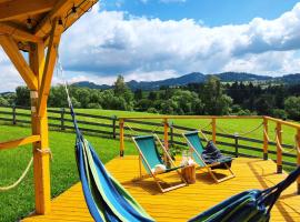 Leśna Przystań - Domki całoroczne, chalet de montaña en Grywałd