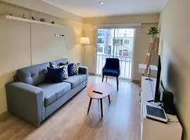 Hermoso y céntrico 1BR en Barranco con cochera wifi y netflix