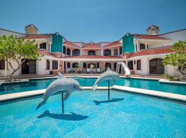 Villa Sirena OceanFront with pool for families, hotel with pools in Uaymitun