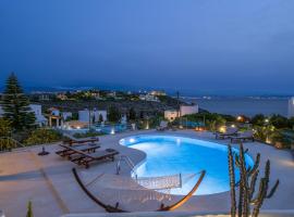 Seaview Villa Ormos, Heated Pool, Sea & Sun Villas, hotel in Chorafakia