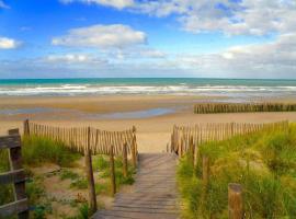 Gîte 3 chambres neuf proche plage, casa de temporada em Oye-Plage