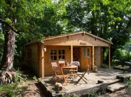 West Stow Pods in Bury St Edmunds, feriehus i West Stow