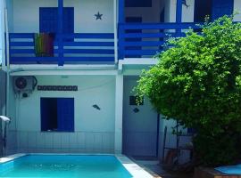 Céu azul, nakvynės su pusryčiais namai mieste Vera Krus de Itaparika