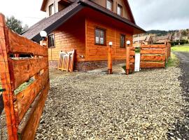 Highlander - drewniany dom w Beskidach, hotel in Kamesznica