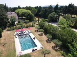 typical provençal farm house close to l'isle sur la sorgue - 12 persons