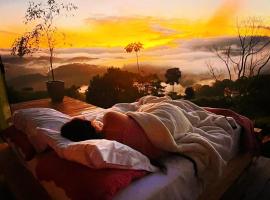 Cabana Romper da Alvorada, camping en Domingos Martins