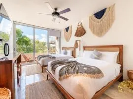 NHOA 307C Lux 1BR Condo Pool View in Aldea Zama