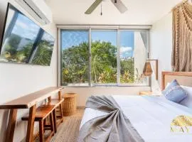 NHOA 307B Lux 1BR Condo Pool View in Aldea Zama